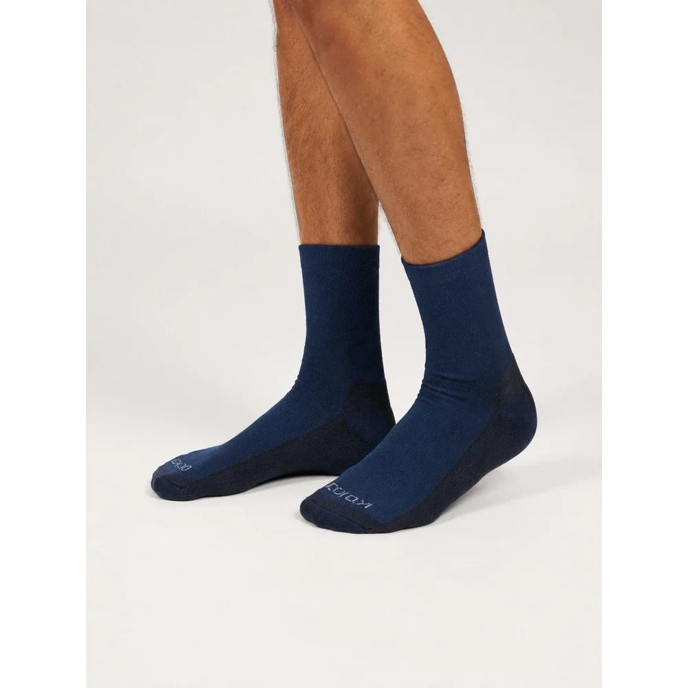 New Dickies Mens Crew Socks Navy Blue Ribbed Athletic Size XL